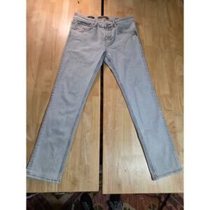 Vigoss 31x28 Light Wash Straight Leg Denim Cotton Mens Jeans